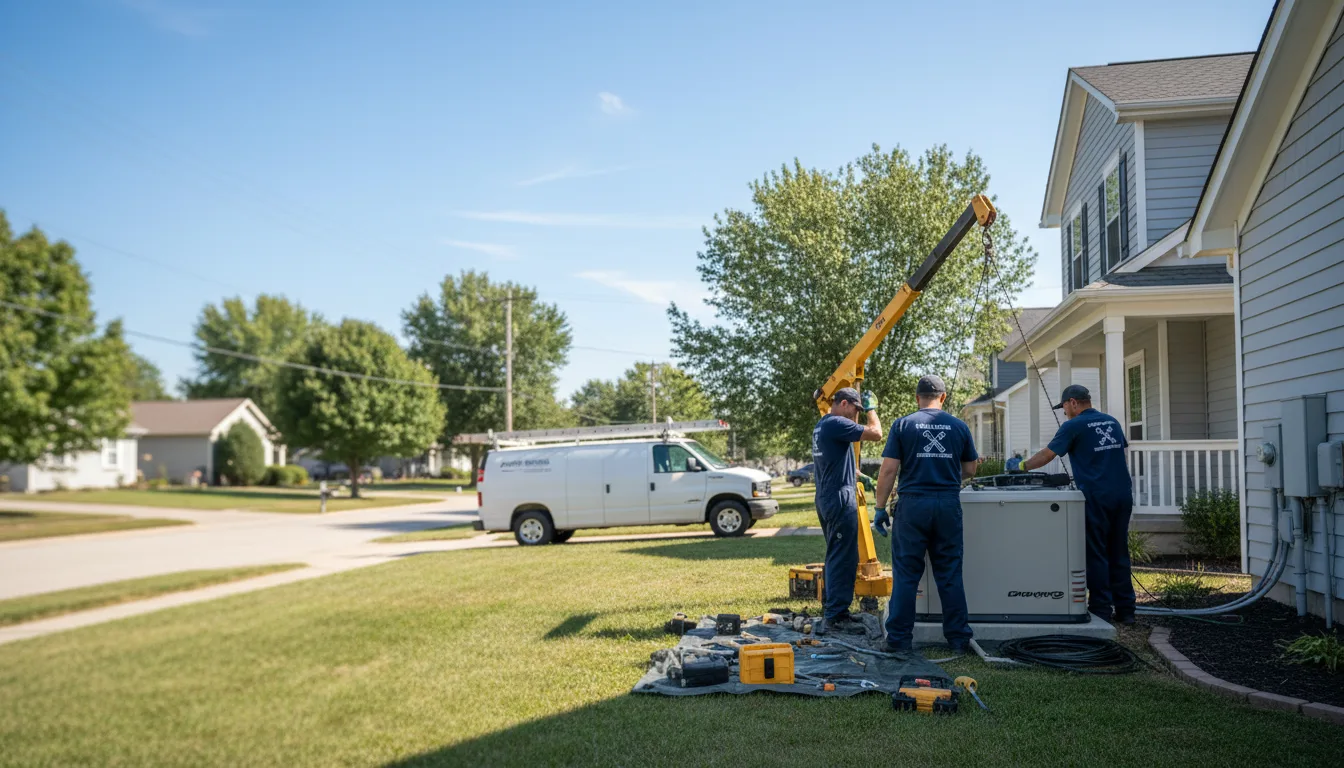 Generator Installation in Sterling, OK near me